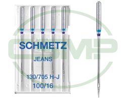 SCHMETZ JEANS SIZE 100 PACK OF 5 NEEDLES