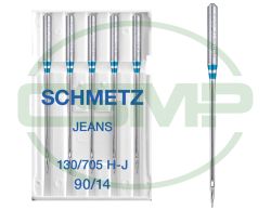 SCHMETZ JEANS SIZE 90 PACK OF 5 NEEDLES