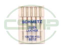 SCHMETZ LEATHER SIZE 80 PACK OF 5 NEEDLES