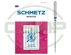 SCHMETZ MICROTEX SIZE 70 PACK OF 5 CARDED