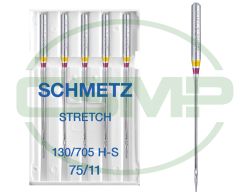 SCHMETZ STRETCH SIZE 75 PACK OF 5 NEEDLES