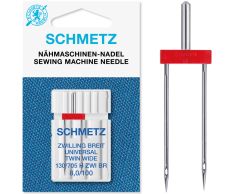 SCHMETZ TWIN 8MM SIZE 100 PACK OF 1 CARDED