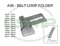 A36 14MM START 7MM FINISH BELT LOOP FOLDER