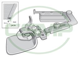 A43LX20MM LATCH ELASTIC HEMMER SUISEI