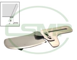 A75DX1/8=3MM SINGLE DOWN TURN HEMMER