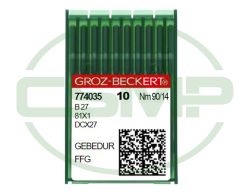 B27FFG GEBEDUR SIZE 90 GROZ BECKERT PACK OF 10 NEEDLES
