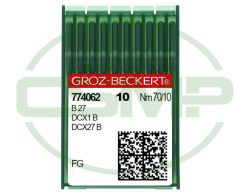 B27FG (SUK) SIZE 70 GROZ BECKERT PACK OF 10 NEEDLES