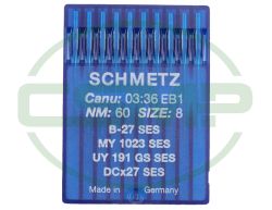 B27SES SIZE 60 PACK OF 10 NEEDLES SCHMETZ