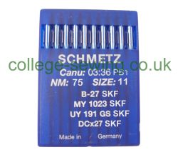 B27 SKF SIZE 75 PACK OF 10 NEEDLES SCHMETZ