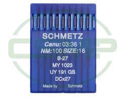 B27 SIZE 100 PACK OF 10 NEEDLES SCHMETZ