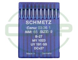 B27 SIZE 65 PACK OF 10 NEEDLES SCHMETZ