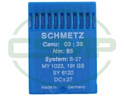 B27 SIZE 85 PACK OF 10 NEEDLES SCHMETZ