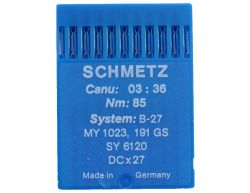 B27 SIZE 85 PACK OF 10 NEEDLES SCHMETZ
