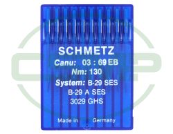 B29SES SIZE 130 PACK OF 10 NEEDLES SCHMETZ DISCONTINUED