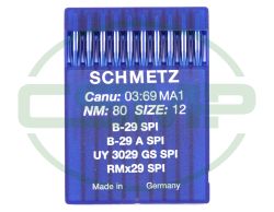 B29SPI SIZE 80 PACK OF 10 NEEDLES SCHMETZ DISCONTINUED
