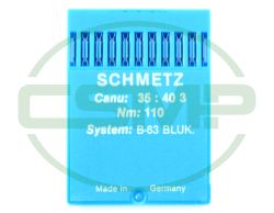B63 BLUKOLD SIZE 110 PACK OF 10 NEEDLES SCHMETZ DISCONTINUED