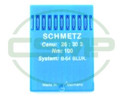 B64BLUK SIZE 100 PACK OF 10 NEEDLES SCHMETZ DISCONTINUED