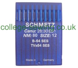 B64SES SIZE 80 PACK OF 10 NEEDLES SCHMETZ