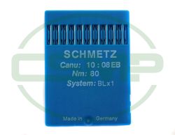 BLX1 SIZE 80 PACK OF 10 NEEDLES SCHMETZ
