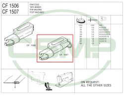CF1507 16mm X 5.5mm SHELL BINDER