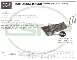 D10-4X18-4MM RIGHT ANGLE BINDER DAIKO