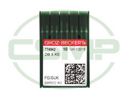 DBXK5 FG SUK SIZE 100 PACK OF 10 NEEDLES GROZ BECKERT