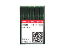 DBXK5 FG SUK SIZE 100 PACK OF 10 NEEDLES GROZ BECKERT