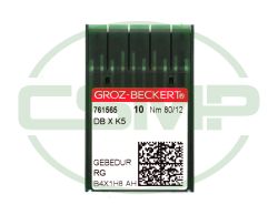 DBXK5 GEBEDUR SIZE 80 GROZ BECKERT PACK OF 10 NEEDLES