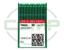 DBXK5 SAN1 GEBEDUR SIZE 75 GROZ BECKERT PACK OF 10 NEEDLES