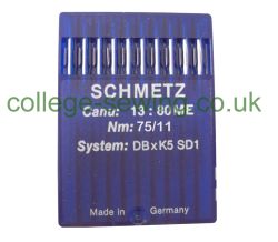 DBXK5 SD1 SIZE 75 PACK OF 10 NEEDLES SCHMETZ