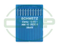 DBXK5 SIZE 60 PACK OF 10 NEEDLES SCHMETZ