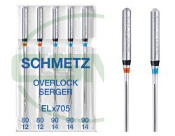 SCHMETZ DOUBLE SCARF SIZE 80-90 PACK OF 5 NEEDLES 705EL