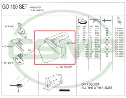 G0100X10mm BINDER FOR STIFF RIBBONS
