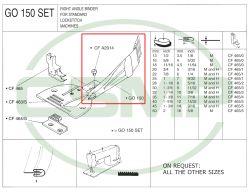 G0150X13M 13mm (M) BINDER - MEDIUM