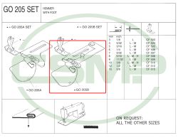 G0205BX3L 3mm (L) HEMMER - LIGHT ONLY