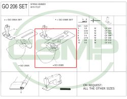 G0206BX5mm ADJ. SPRING HEMMER MEDIUM