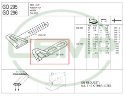 G0296 16mm-8mm BELT LOOP FOLDER MEDIUM/HEAVY - CLEARANCE PRICE
