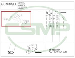 G0370 20mm-5mm SPAGHETTI ATTACHMENT - MEDIUM - CLEARANCE PRICE