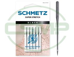 HAX1SPSU BLACK SUPER STRETCH SIZE 75 PACK OF 5 NEEDLES CARDED