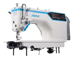 JACK A4F-DQ COMPUTERISED LOCKSTITCH MACHINE WITH ELECTRONIC CONTROL STITCH LENGTH