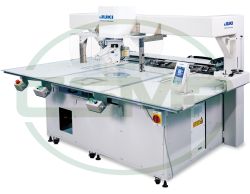 JUKI AMS-252-HC-10060-S06/X77026NSH-BB4 TWO NEEDLE CNC TURNING HEAD 1000x600MM TYPE MACHINE