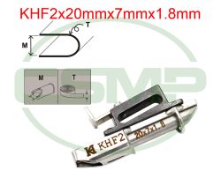 KHF2X20X7 1.8mm RAW EDGE SHELL BINDER