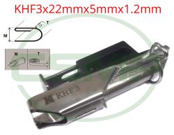 KHF3X22X5 1.2mm 3 FOLD SHELL BINDER