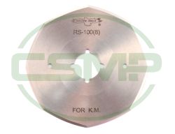 KNIFE45 100X21.0X1.20 8 SIDED GENERIC BLADE KM RS100 OCTA 100MM