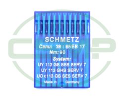 UY113GS SES SERV7 SIZE 90 PACK OF 10 NEEDLES SCHMETZ