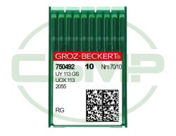 UY113GS SIZE 70 PACK OF 10 NEEDLES GROZ BECKERT