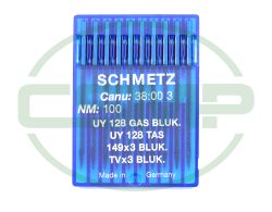 UY128GAS BLUKOLD SIZE 100 PACK OF 10 NEEDLES SCHMETZ DISCONTINUED