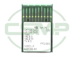 UY128GASFFG GEBEDUR SIZE 75 GB PACK OF 10 NEEDLES
