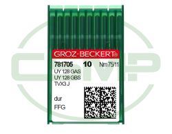 UY128GAS FFG SES SIZE 75 GROZ BECKERT PACK OF 10 NEEDLES