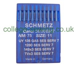 UY128GASSESSERV7 SIZE 75 PACK OF 10 NEEDLES SCHMETZ